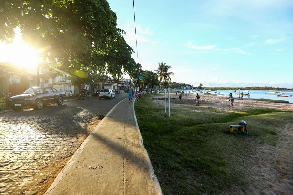 Vista da orla de Itacaré, Bahia